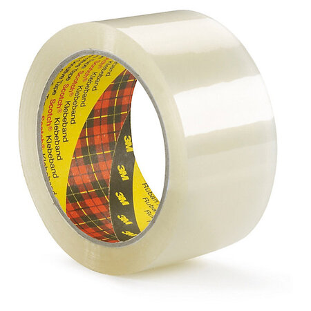 Scotch Ruban adhésif d'emballage polypropylène 28 microns - 50 mm x 100 m -  Havane