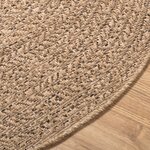 vidaXL Tapis 160 cm aspect jute intérieur et extérieur