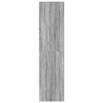 vidaXL Garde-robe sonoma gris 100x50x200 cm bois d'ingénierie