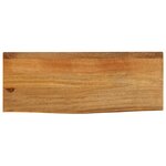 vidaXL Dessus de table à bord vivant 70x20x3 8 cm bois massif manguier