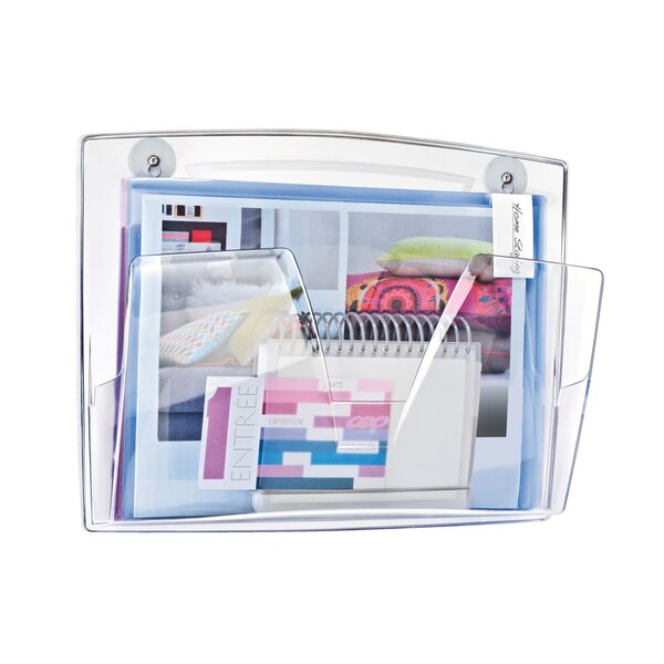 Trieur mural 1 case cep magnétique incolore