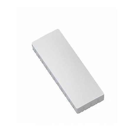 Boite de 10 Aimants MAULsolid 54x19 mm Puiss. 1 kg Blanc MAUL