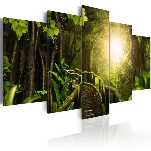 Tableau - magical jungle l x h en cm 200x100