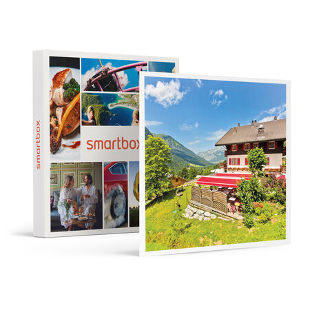 SMARTBOX - Coffret Cadeau Séjour de 2 jours dans les Alpes avec dîner 4 plats -  Séjour