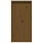 vidaXL Armoire murale Marron miel 30x30x60 cm Bois de pin massif