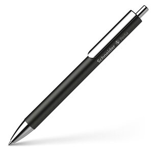 Stylo à bille Perlia noir Recharge Slider 755 M bleue SCHNEIDER