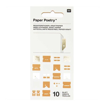 Carnet Papier Lettre Poetry