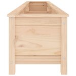 vidaXL Lit surélevé de jardin 199 5x40x39 cm bois de pin massif