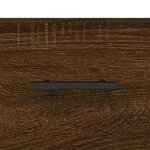 vidaXL Armoire murale Chêne marron 60x36 5x35 cm Bois d'ingénierie