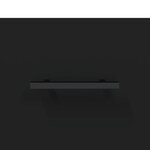 vidaXL Buffet noir 69 5x34x90 cm bois d'ingénierie