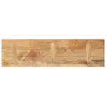 vidaXL Dessus de table 100x40x2 5cm rectangulaire bois massif manguier