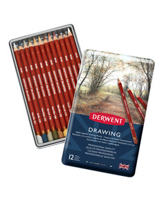 Crayons de couleur Derwent Drawing Boite x12
