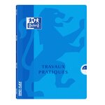 Cahier TP OPENFLEX 24x32 cm 40 p Seyès 90g + 40 p unies 120g coloris aléatoire OXFORD
