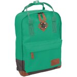 ABBEY Petit sac a dos en polyester 300T - Doublure 100% polyester - Dimensions 24 x 10 x 33 cm - Vert