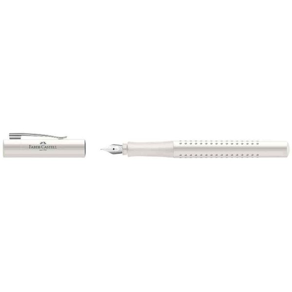 Stylo plume grip 2010 harmony  b  blanc faber-castell