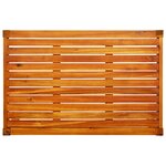 vidaXL Table de jardin 85x57x29 cm Bois d'acacia massif