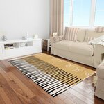 Tapis de salon JAIL 80 x 150 cm - Jaune