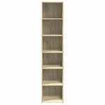 vidaXL Buffet haut chêne sonoma 40x41x185 cm bois d'ingénierie