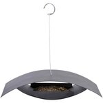 Esschert Design Mangeoire à oiseaux suspendue Noir S FB437