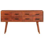 vidaXL Buffet 110x30x59 cm Bois massif de manguier