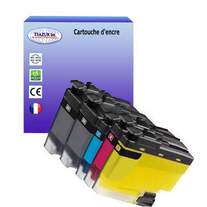 T3AZUR- 5x Cartouches compatibles avec Brother MFC-J5340DW MFC-J5345DW MFC-J5740DW MFC-J6540DW MFC-J6940DW LC422XL