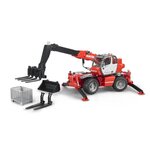 BRUDER - Manitou téléscopique MRT 2150 avec accessoires