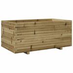 vidaXL Jardinière 110x60x49 5 cm bois de pin imprégné