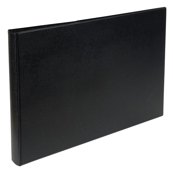 Classeur Rembordé Pvc Dos Rond 4 Anneaux 30mm - A3 Horizontal - Noir - Exacompta