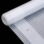 vidaXL Bâches Leno 2 Pièces 260 g/m² 2x5 m Blanc