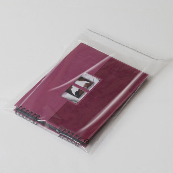 Lot de 1000 sachets plastiques autocollants 250x360mm renforcés épaisseur 70µ