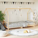 vidaXL Cadre de lit pour enfants 80x200 cm bois de pin massif