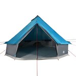 vidaXL Tente familiale tipi 12 personnes bleu imperméable