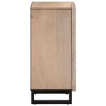 vidaXL Buffet 40x34x75 cm bois massif de manguier