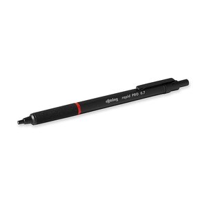 Portemine rapid PRO NOIR Mat Métal Massif Mine 0,7 mm ROTRING