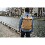 Sac À Dos Washable Paper Eterneco - Brun Motifs Géométriques - Exacompta