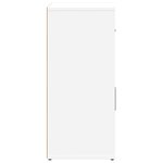 vidaXL Buffets 2 Pièces blanc 60x31x70 cm bois d'ingénierie