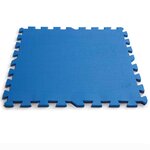 Intex Bâches de sol de piscine 8 Pièces 50 x 50 cm Bleu