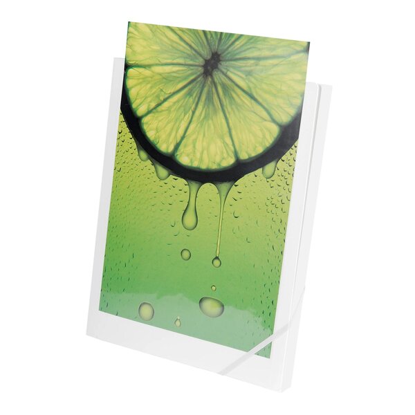 Boite De Classement Dos 25mm Polypropylène Opaque 7/10e Krea Cover - A4 - Blanc - X 17 - Exacompta