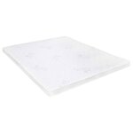 vidaXL Sur-matelas 180 x 200 cm Mousse de gel 7 cm