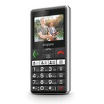 Emporia PURE-LTE téléphone senior 3 touches rapides compatible appareils auditif
