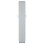 vidaXL Auvent latéral rétractable Crème 140x600 cm