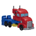 Figurine Optimus Prime Classe Guerrier Transformers EarthSpark - Nouveaux Robots Terriens