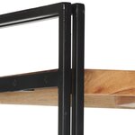 vidaXL Bibliothèque à 5 niveaux 140x30x180 cm Bois d'acacia solide