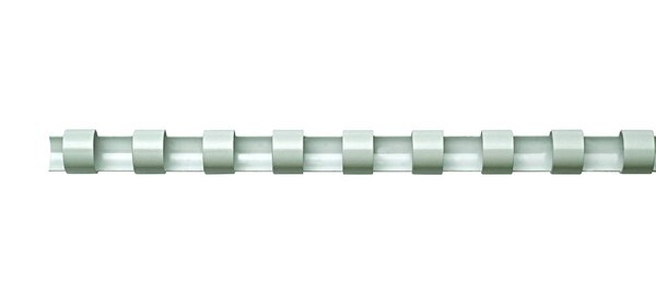 Pack 25 Baguettes de reliure plastiques format A4, 6mm Blanc FELLOWES