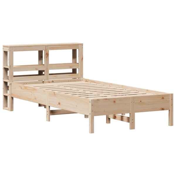 vidaXL Cadre de lit sans matelas 90x190 cm bois de pin massif