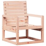 vidaXL Salon de jardin 3 Pièces bois massif douglas