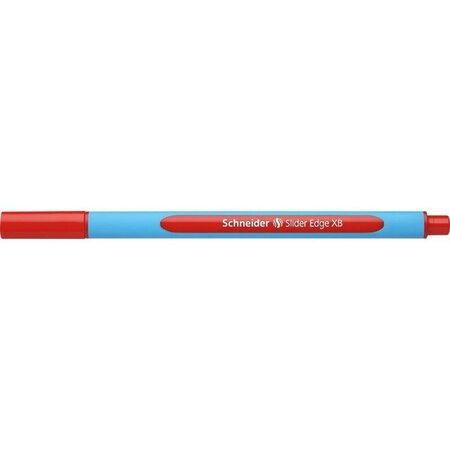 Stylo à bille Slider Edge Pointe Extra Large rouge x 10 SCHNEIDER