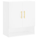 vidaXL Armoire murale blanc 60x31x70 cm bois d'ingénierie