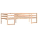 vidaXL Cadre de lit pour enfants 90x190 cm bois de pin massif