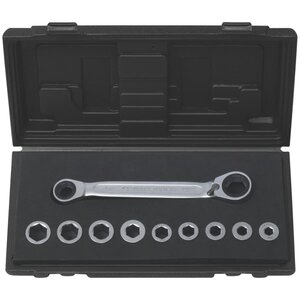 Assortiment de clés à cliquet à douilles interchangeables 10 pièces